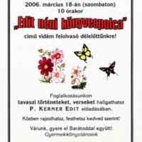Edit néni könyvespolca - 2006. március 18.