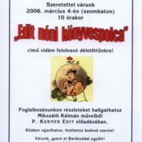 Edit néni könyvespolca - 2006. március 4.