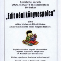 Edit néni könyvespolca - 2006. február 4.