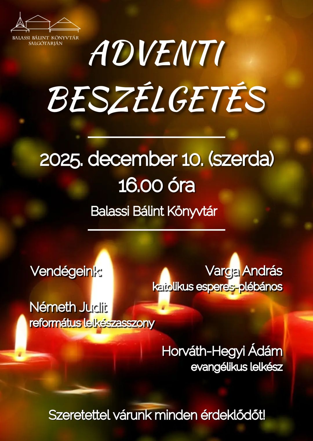 Adventi beszélgetés