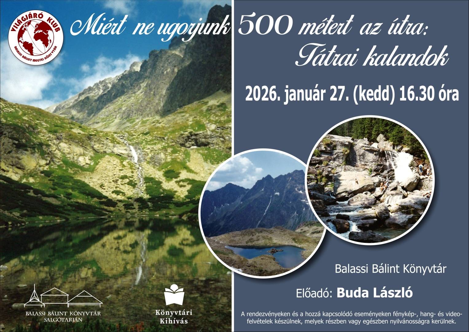 Világjáró klub meghívó